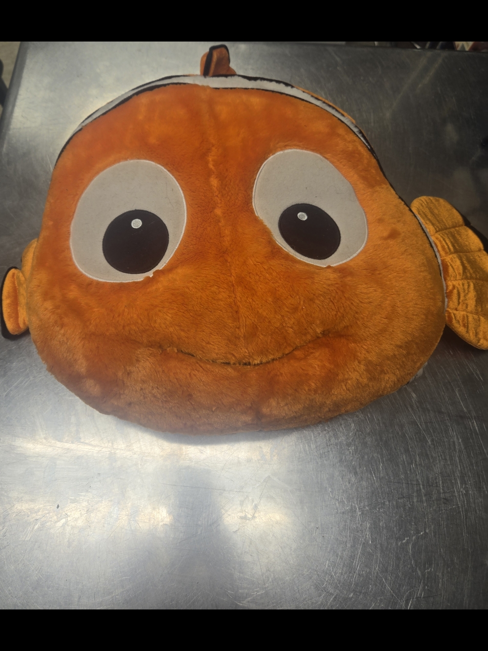 2014 Finding NEMO Plush PJ Keeper Pajama Pouch Plush PILLOW Large 25" x 15"